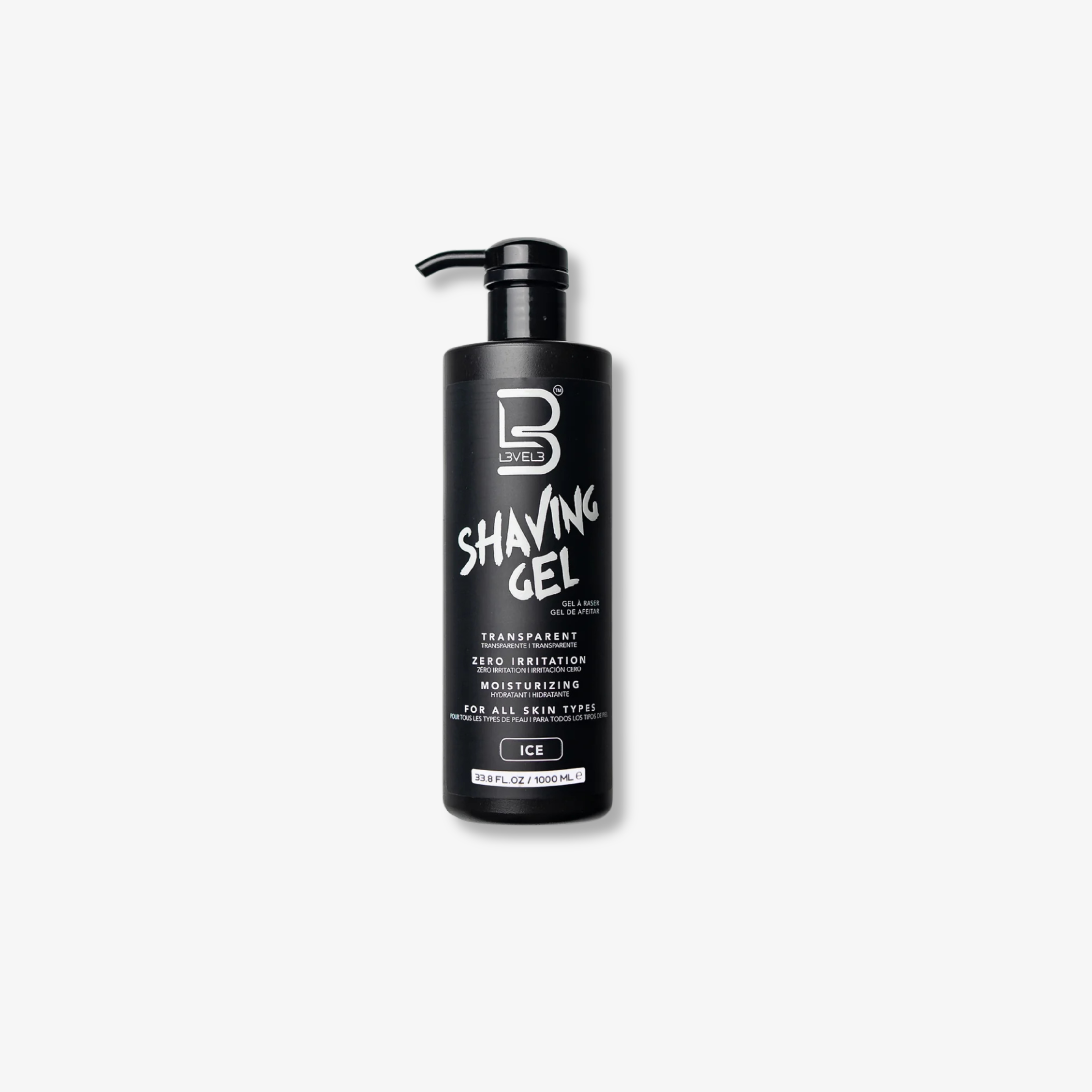 Shaving Gel Transparente  – 1000 ml Level 3