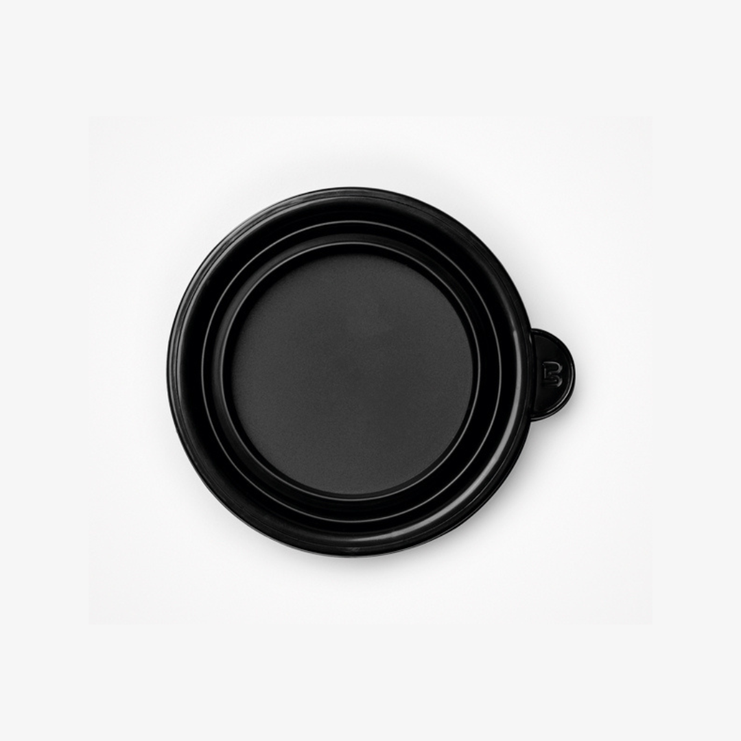 Bowl de Silicona Negro Plegable para Tinte Level 3