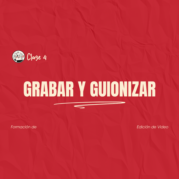 4.⁠ ⁠Sistema completo: guión, grabación y edición