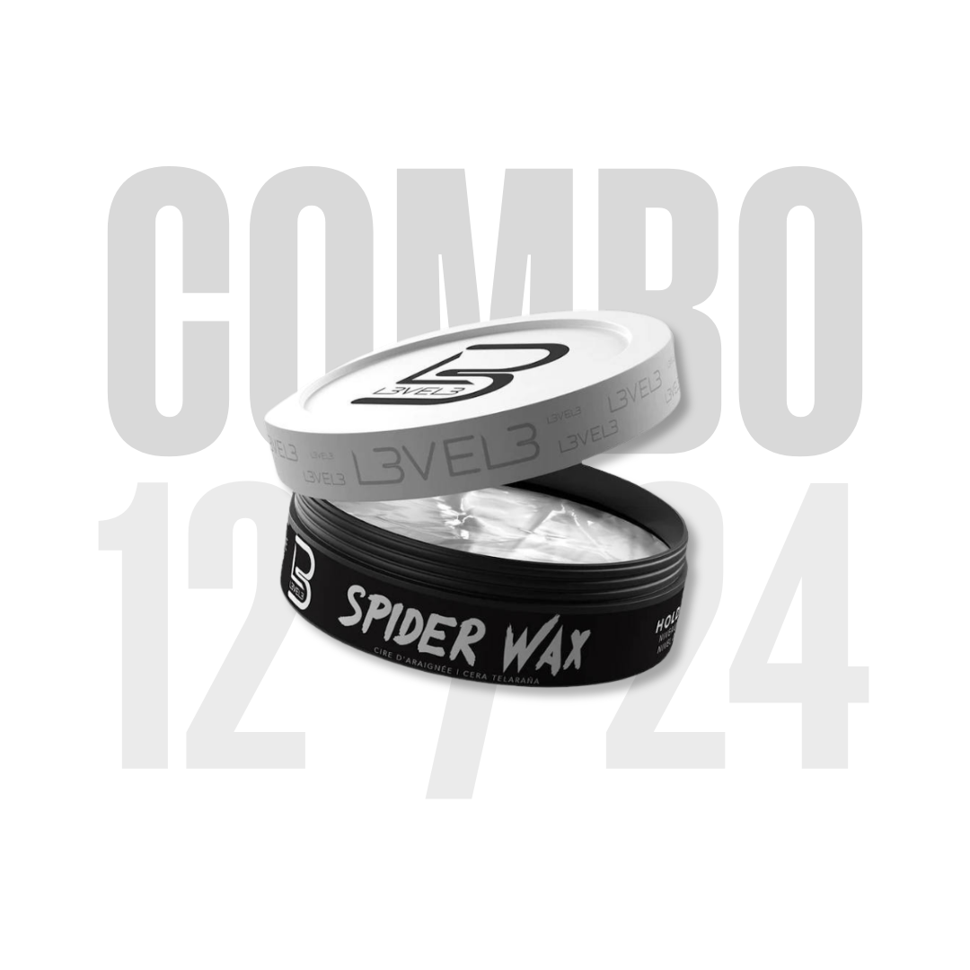 Combo - Spider Wax L3VEL3 – Cera Fibrosa Profesional