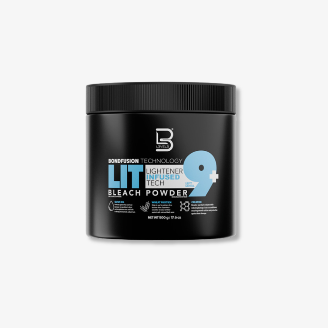 Decoloración en Polvo Lit Bleach Powder Level 9+ 500 g Level 3