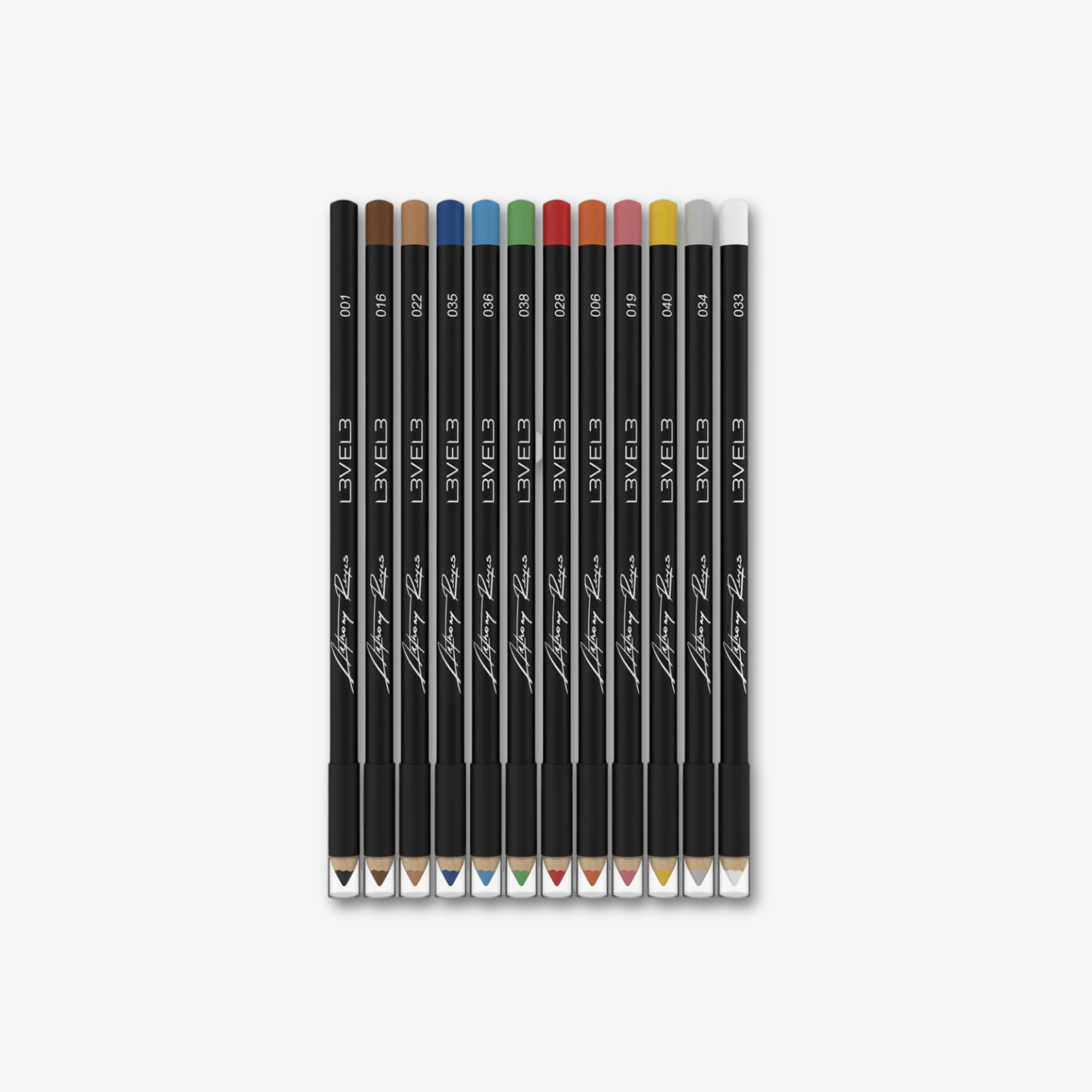 Pack 12 Lápices de Colores L3VEL3 – Eyeliner Pencils