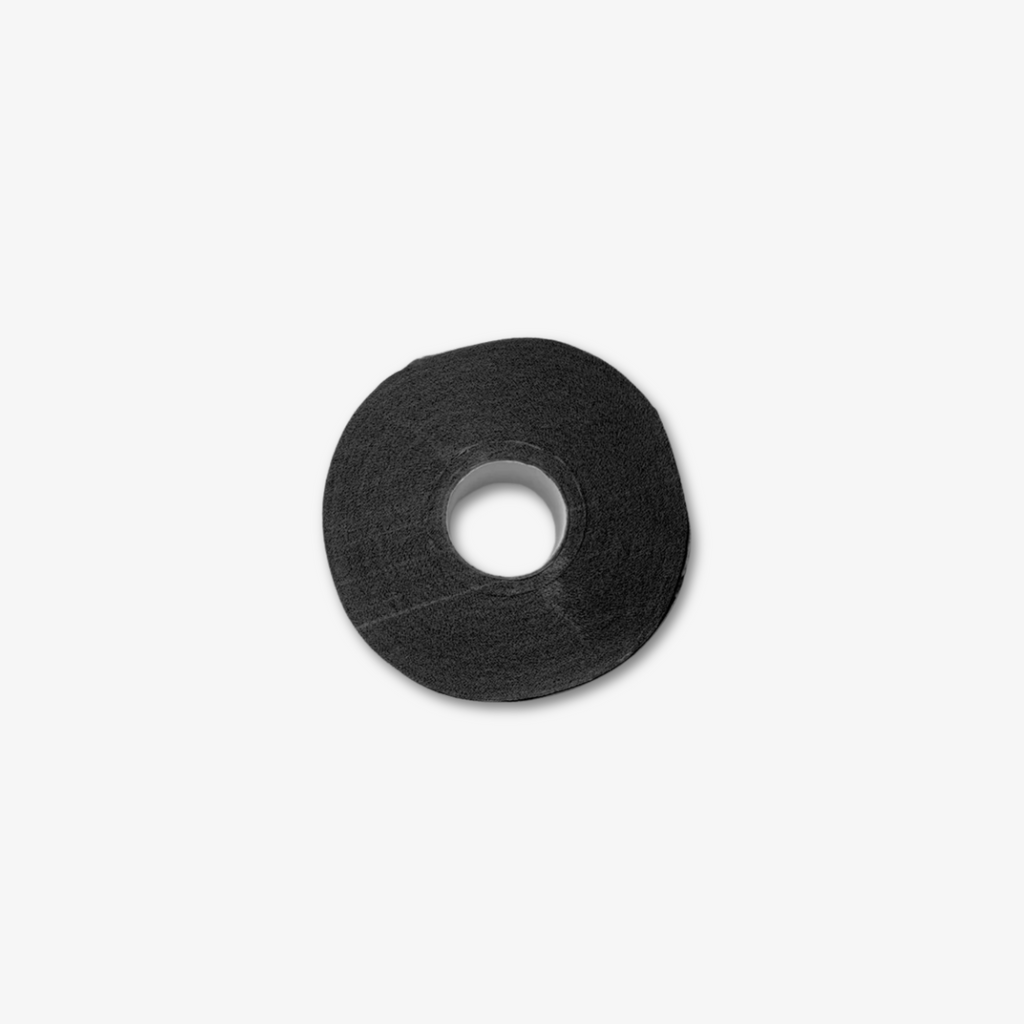 Neck Paper Strips – Papel de cuello autoadhesivo negro (Pack de 5 rollos x 100 uds)